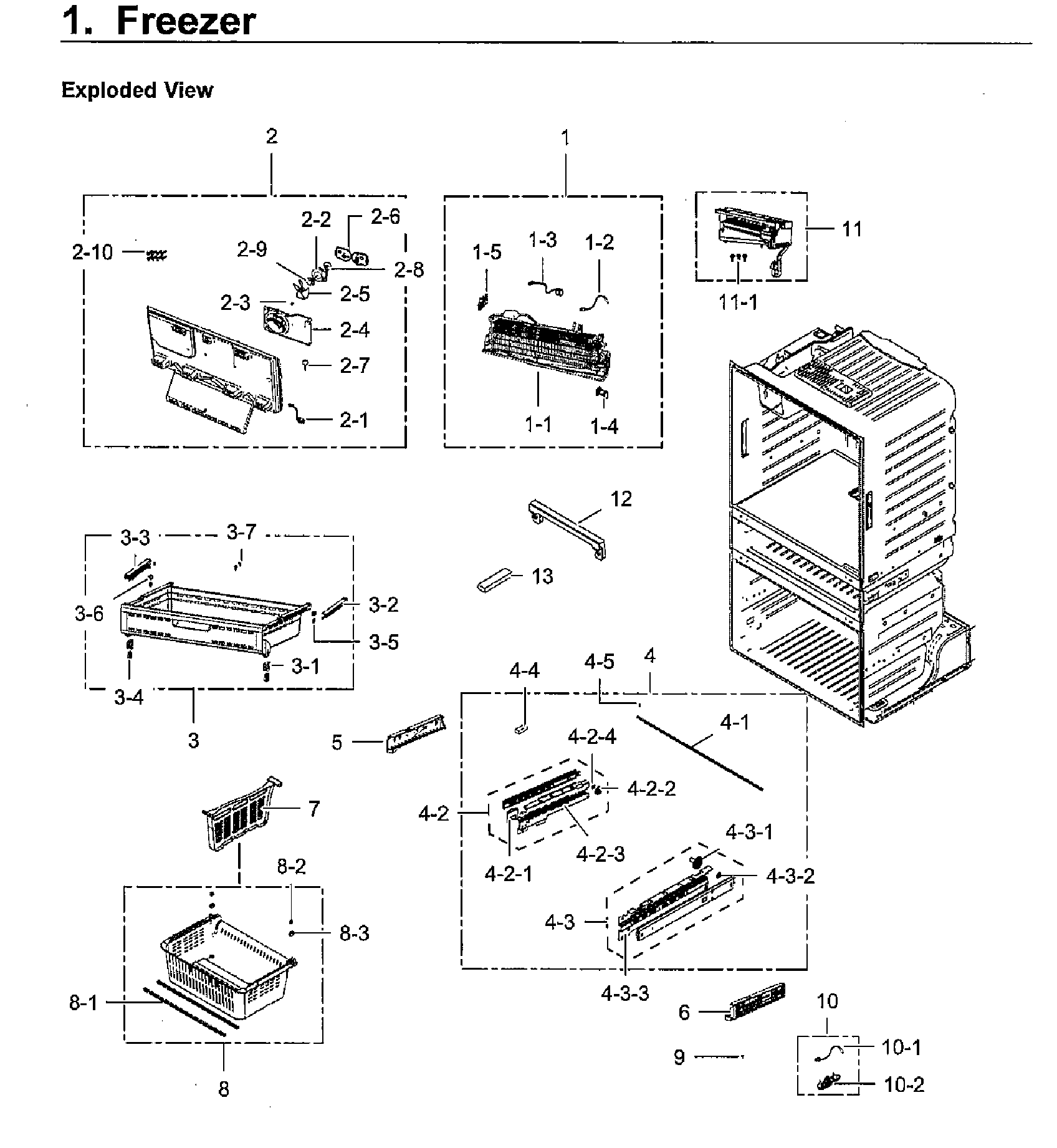 Freezer / icemaker