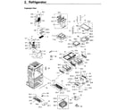 Samsung RF28HMEDBWW/AA-11 fridge diagram