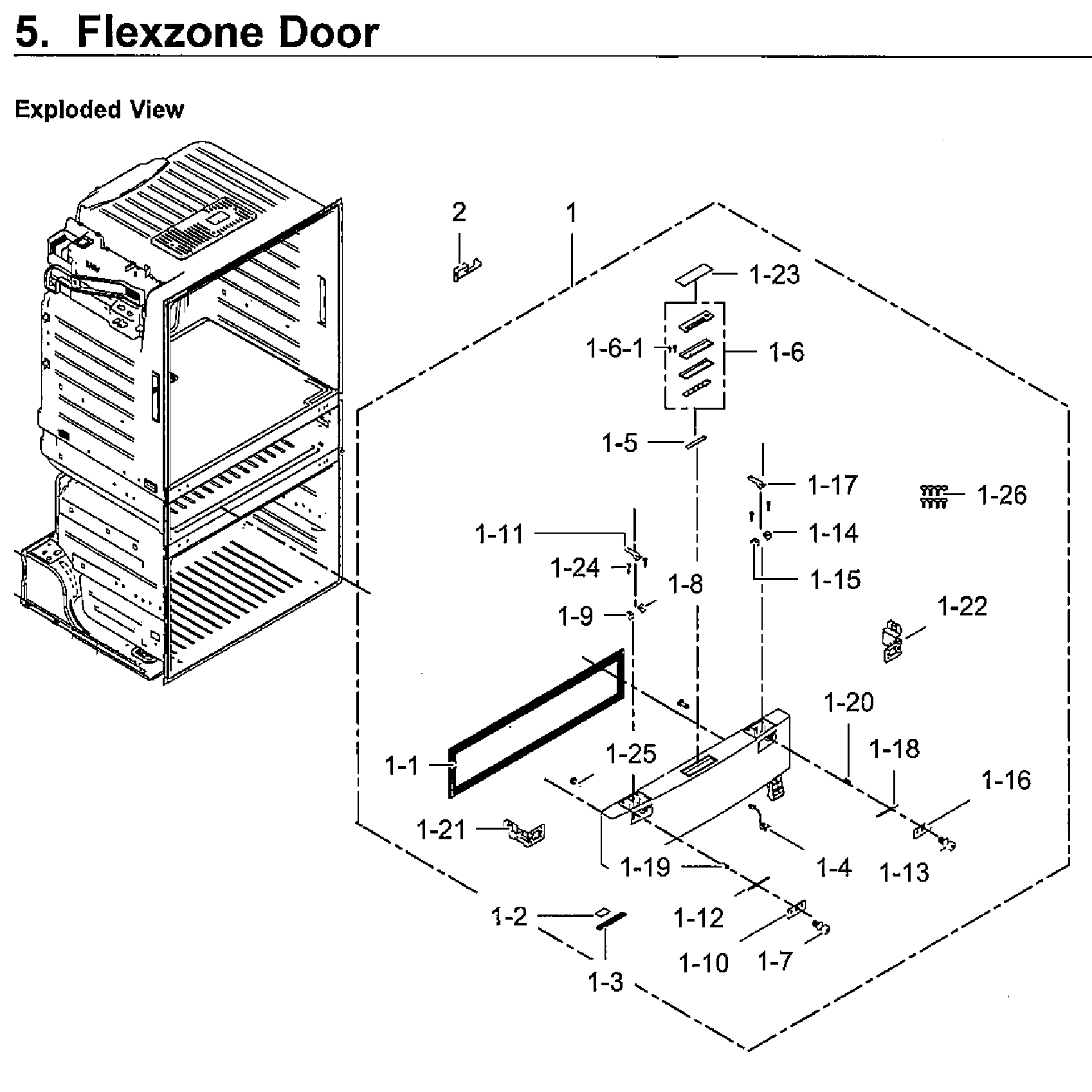 Flexzone door