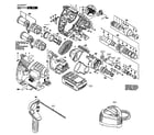 Bosch 11536C-1 rotary hammer diagram