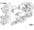 Bosch RS7 saw reciprocating diagram
