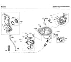 Bosch SHP65TL6UC/09 pump diagram