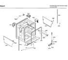 Bosch SHU33A02UC/38 cabinet diagram