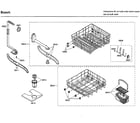 Bosch SHU33A02UC/40 racks diagram