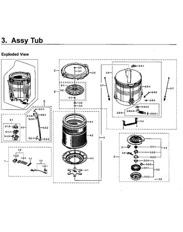 Tub asy
