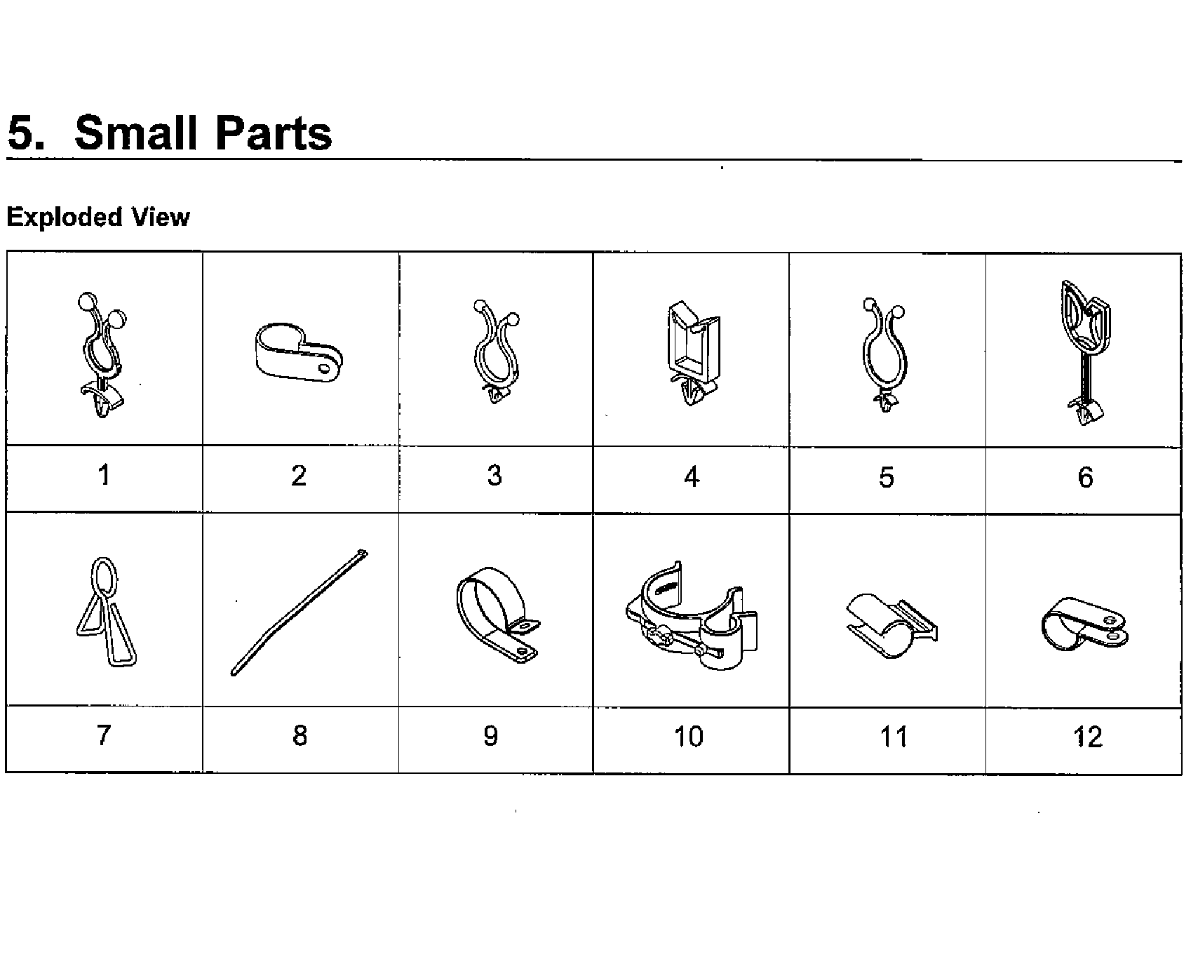 SMALL PARTS