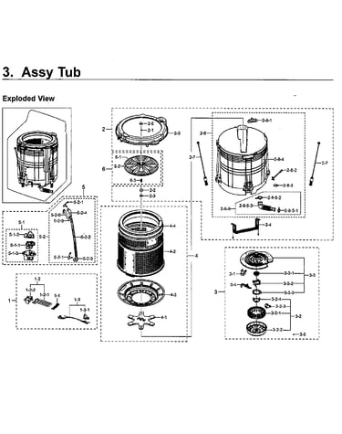 Tub asy