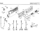 Bosch WFVC544CUC/24 control panel diagram