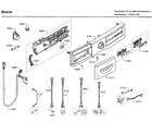 Bosch WFVC544CUC/26 control panel diagram