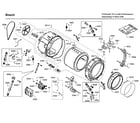 Bosch WFVC544CUC/26 drum diagram