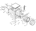 Bosch WAT28400UC/06 cabinet diagram
