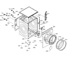 Bosch WAT28400UC/09 cabinet diagram