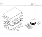 Bosch NITP068UC/01 cabinet parts diagram