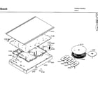 Bosch NITP068SUC/01 cabinet parts diagram