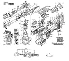 Bosch RH540M hammer drill diagram