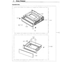 Samsung NE59M4320SS/AA-00 drawer diagram