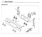 Samsung NE59M6850SG/AA-00 control diagram