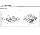 Samsung NE59M6850SS/AA-00 drawer diagram