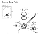 Samsung DW80M9960UG/AA-00 pump diagram