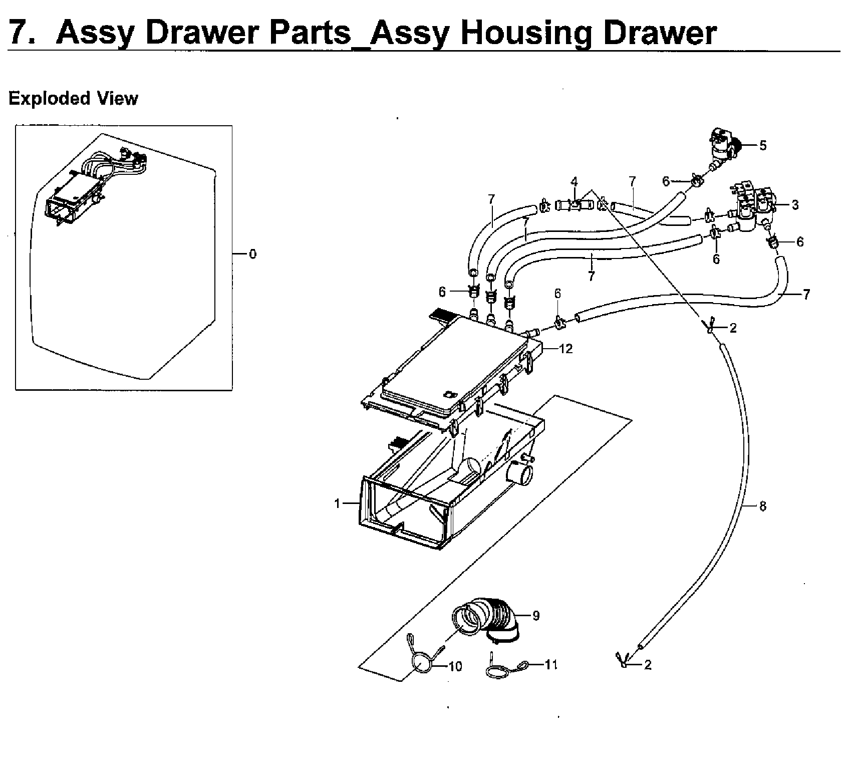 DRAWER HOUSING