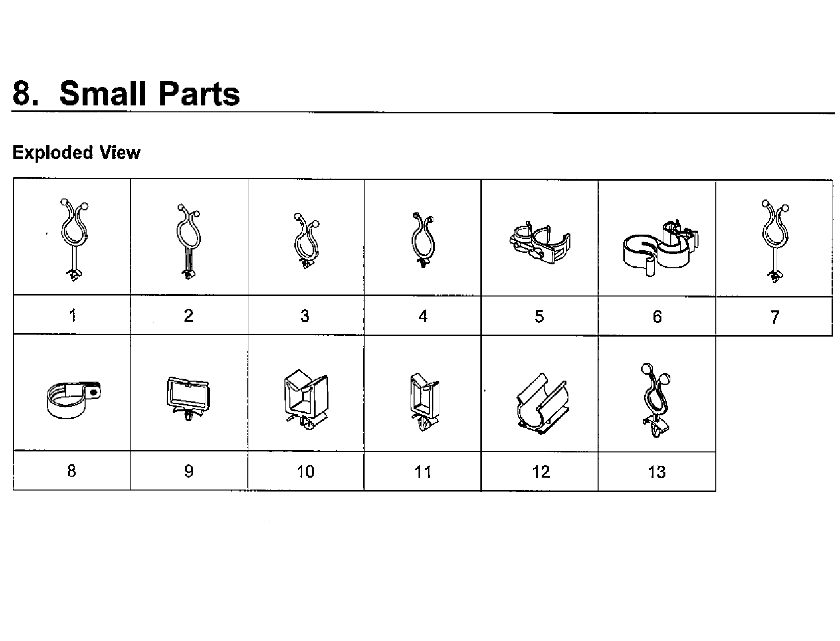 SMALL PARTS