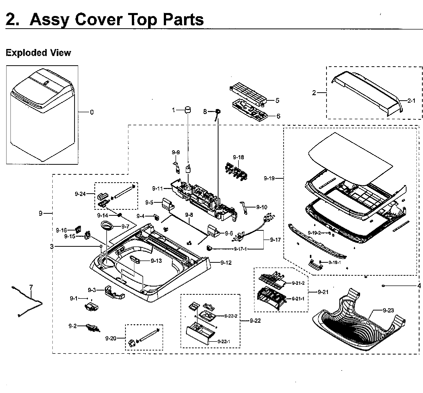 Cover top