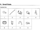 Samsung WA52M8650AV/A4-00 small parts diagram