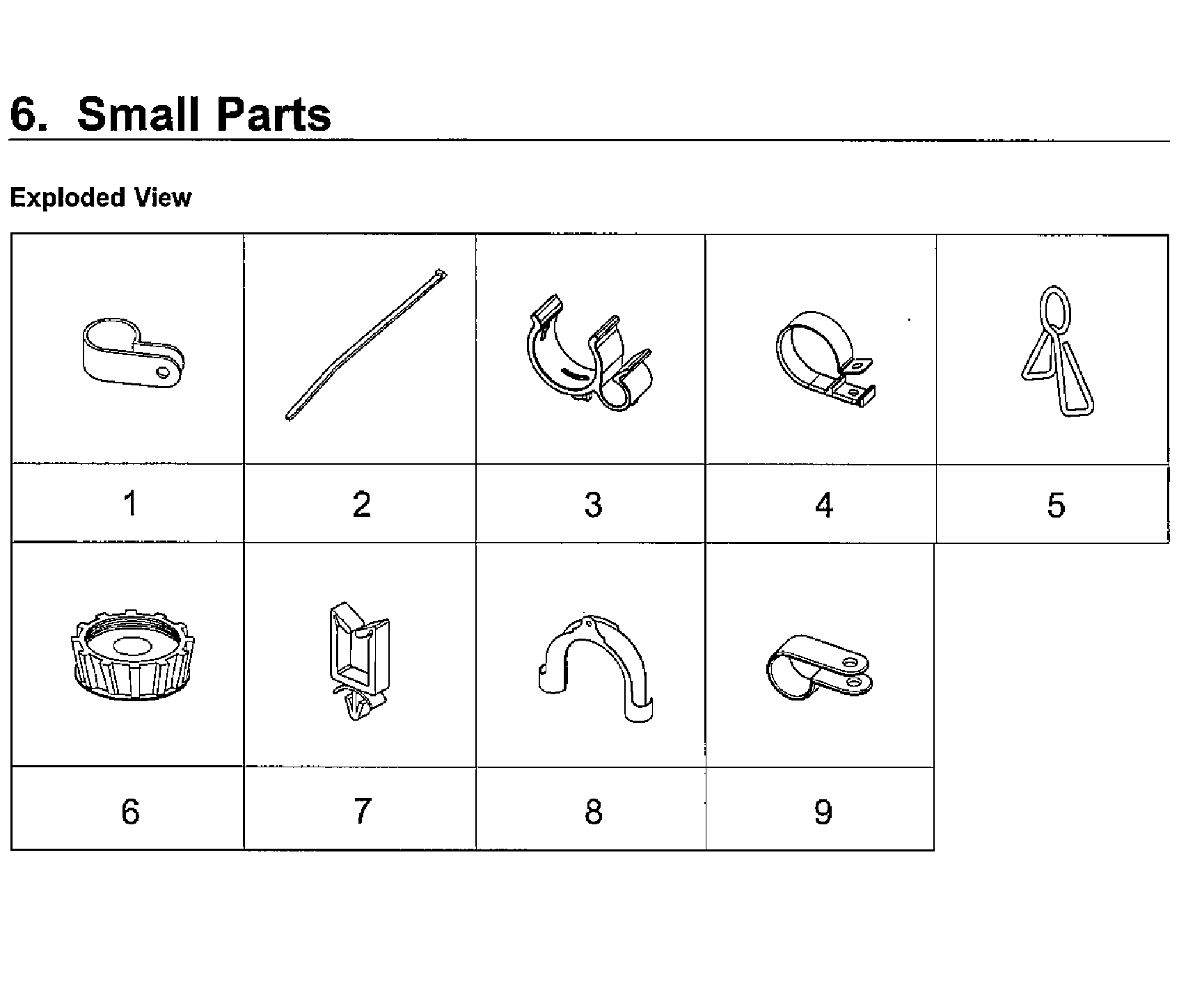 Small parts