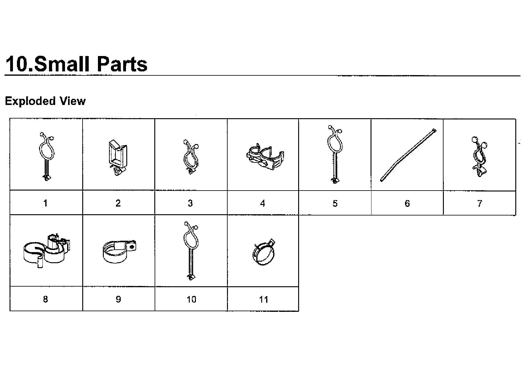 Small parts