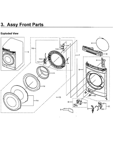Front assy