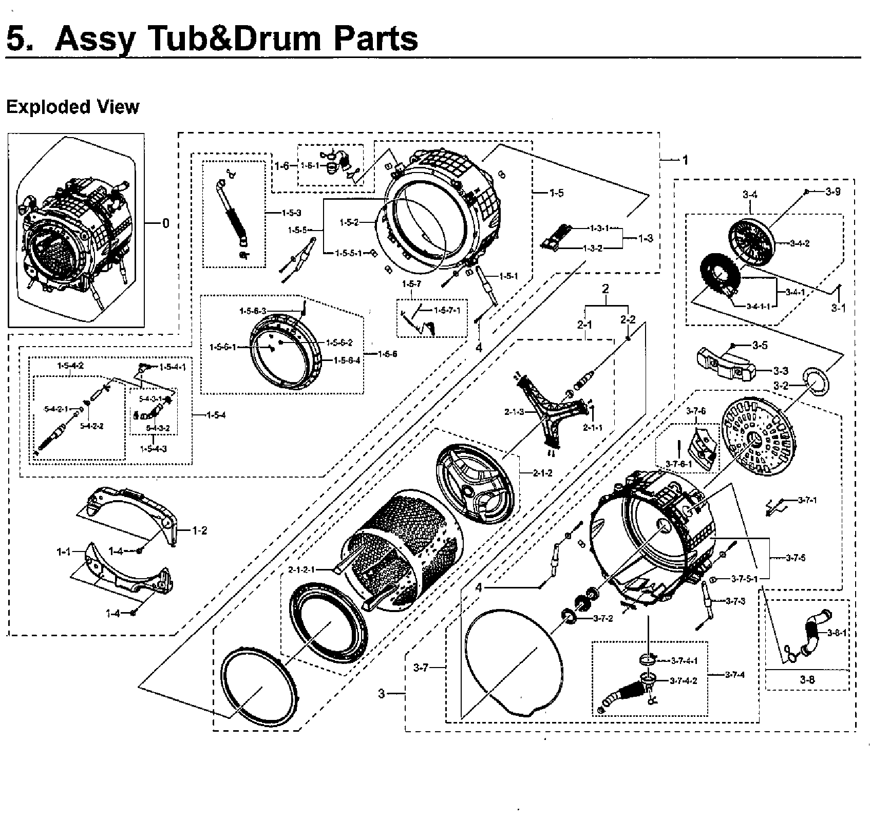 Tub/drum