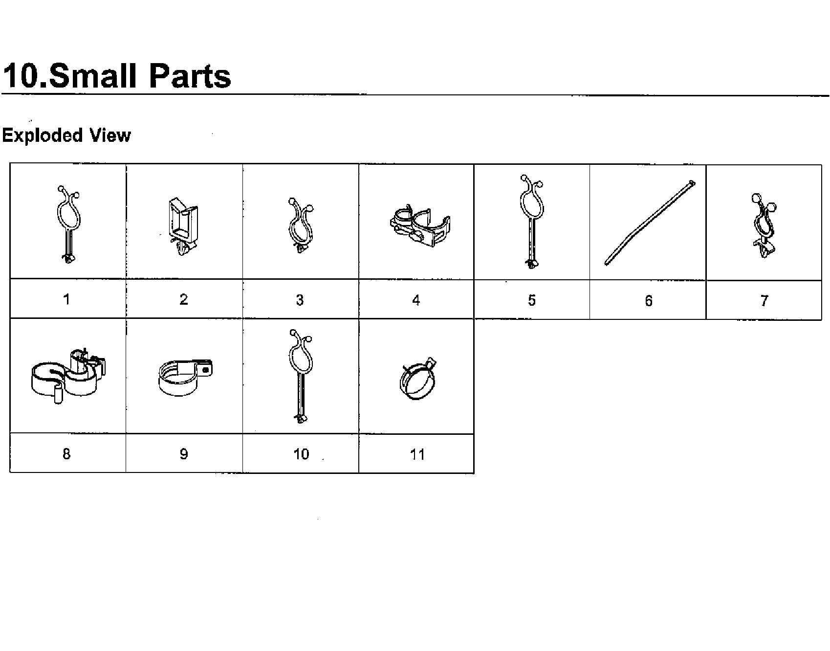 Small parts