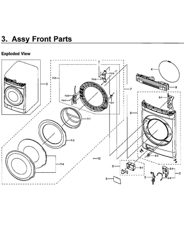 Front assy