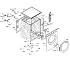 Bosch WAT28401UC/06 cabinet diagram