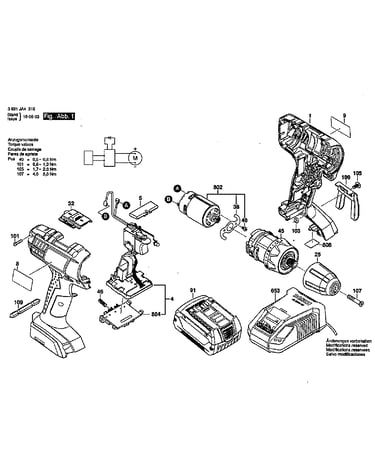 Drill cordless