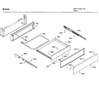 Bosch HGIP054UC/06 drawer diagram