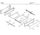 Bosch HGI8054UC/07 drawer diagram