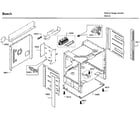 Bosch HEIP054U/06 cabinet diagram
