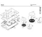 Bosch HII8055U/01 top assy diagram