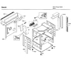 Bosch HIIP055U/01 cabinet diagram