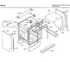 Bosch SHE9PT55UC/C9 cabinet diagram