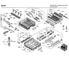 Bosch SHE9PT55UC/C9 baskets diagram