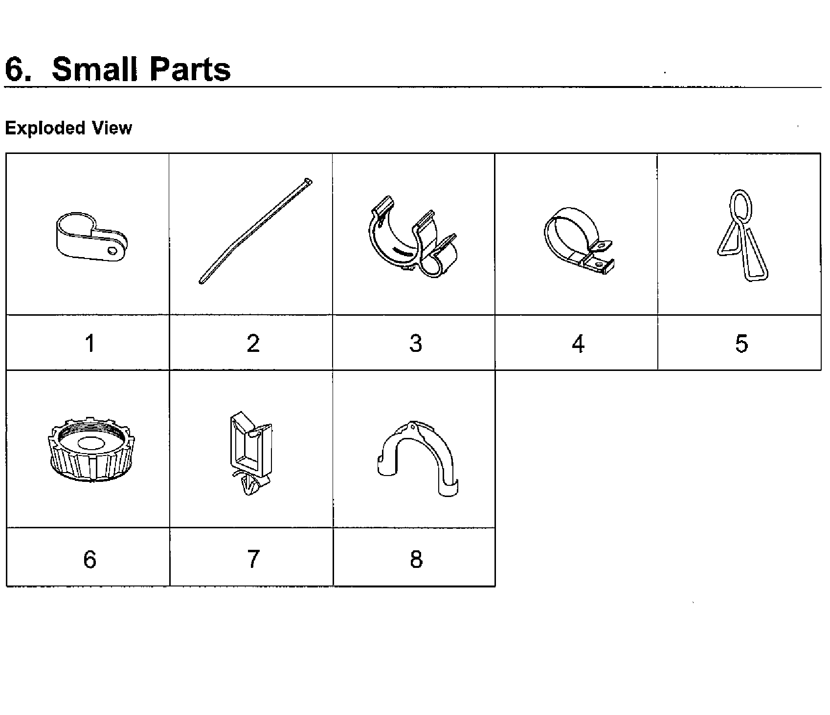 Small parts