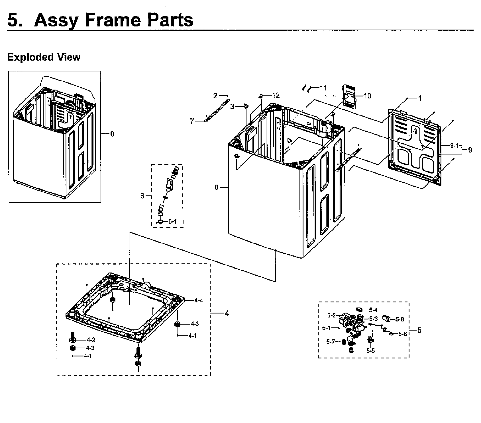 Frame assy