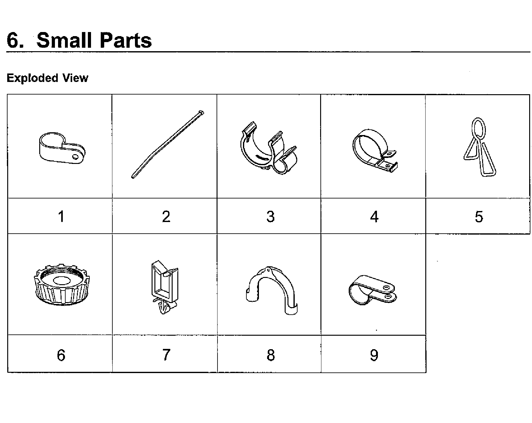 Small parts