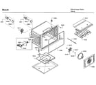 Bosch HIIP054U/05 oven diagram