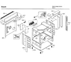 Bosch HIIP054U/06 cabinet diagram