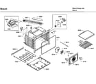 Bosch HDI7132U/05 oven diagram