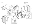 Bosch HDI7282U/05 cabinet diagram