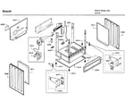 Bosch HDI7282U/09 cabinet diagram